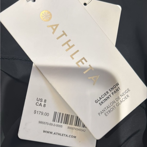ATHLETA Glacier Snow Skinny Pant II // Black #985570 - Picture 16 of 16